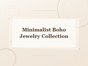 Minimalist Boho Jewelry Collection – Handcrafted Natural Stone & Gold Pieces
